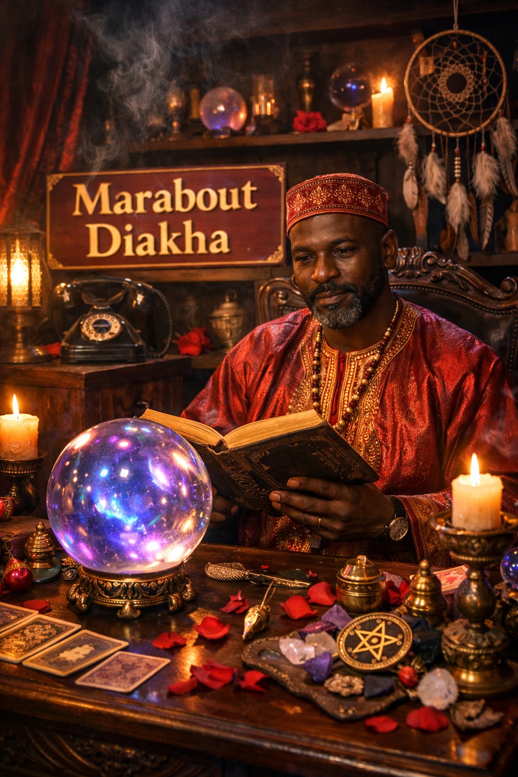 Marabout Diakha en Suisse